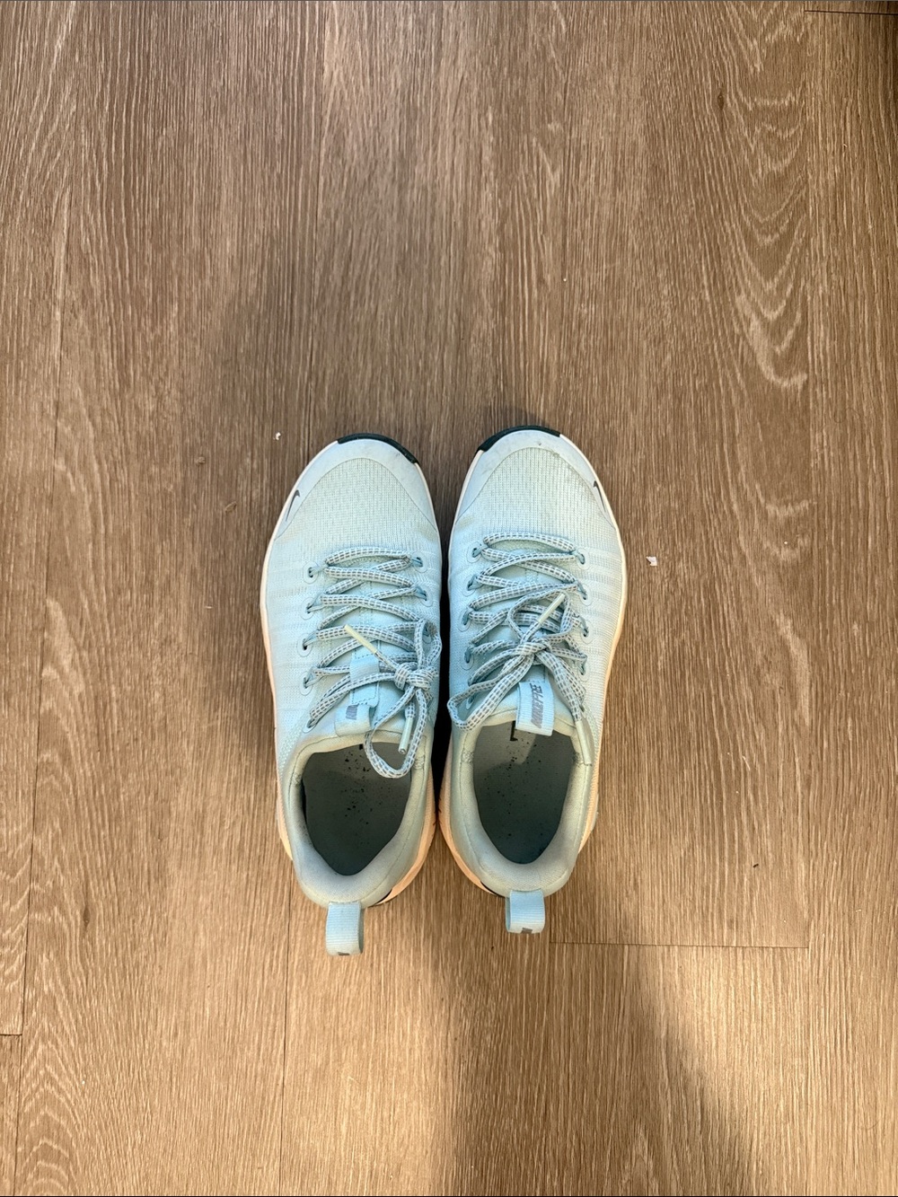 Nike Women’s Pale Blue Lace-Up Sneakers